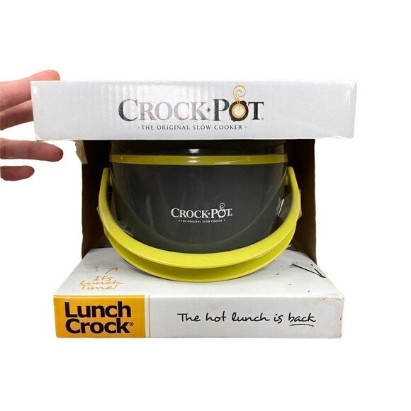 Lunch crockpot lime and grey - Picture 4 of 8